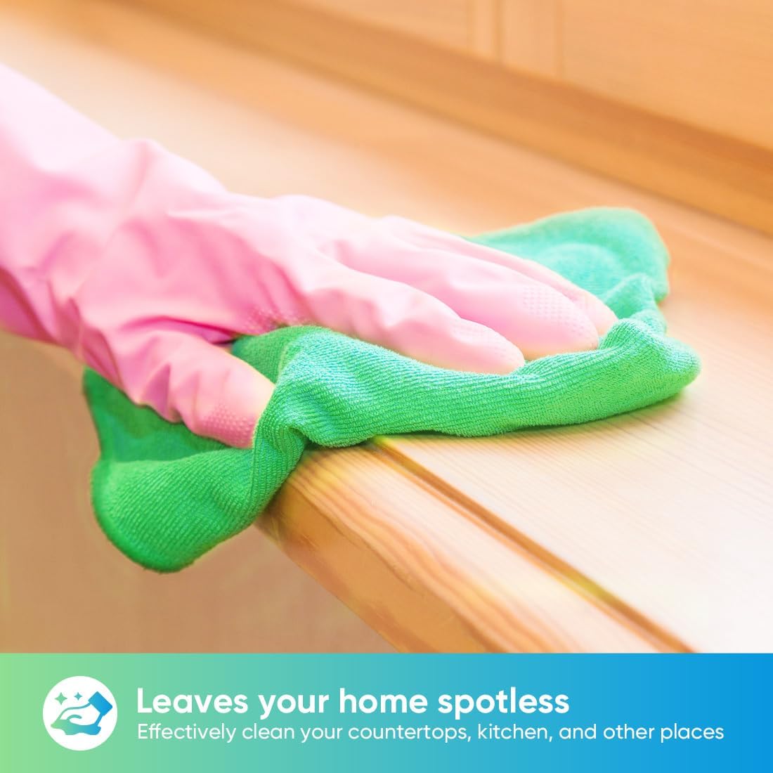 HOMEXCEL Green Microfiber Cleaning Cloth, 12 Pack Premium Microfiber Towels for Cars, Lint Free