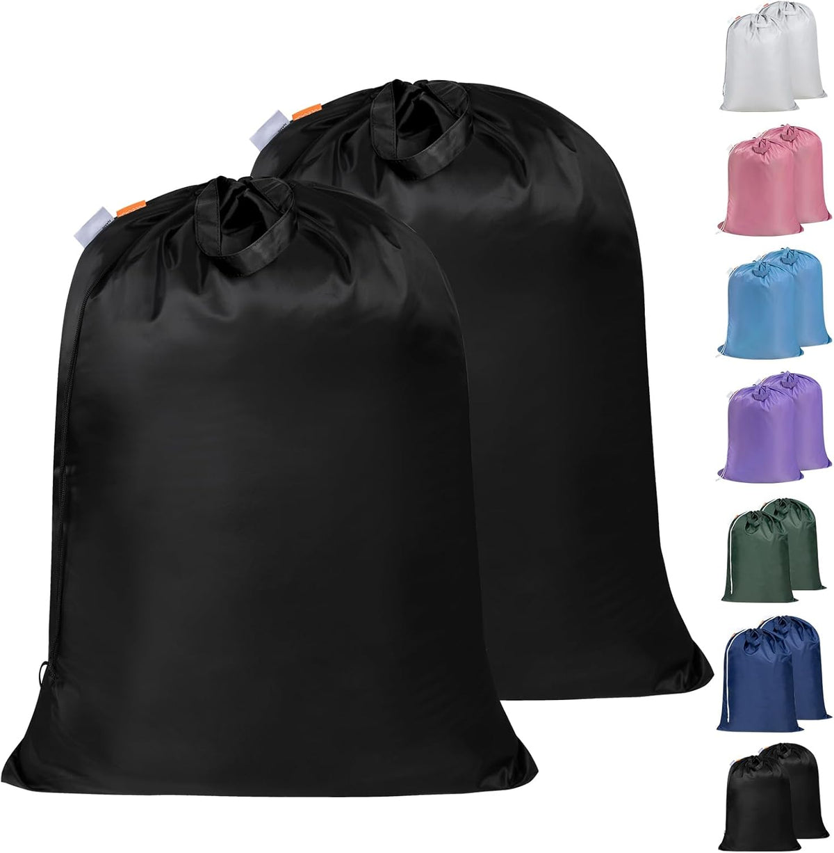 Polecasa Heavy Duty Large Laundry Bag with 130gsm Tear Resistant Fabric and Handles, Easy to Carry
