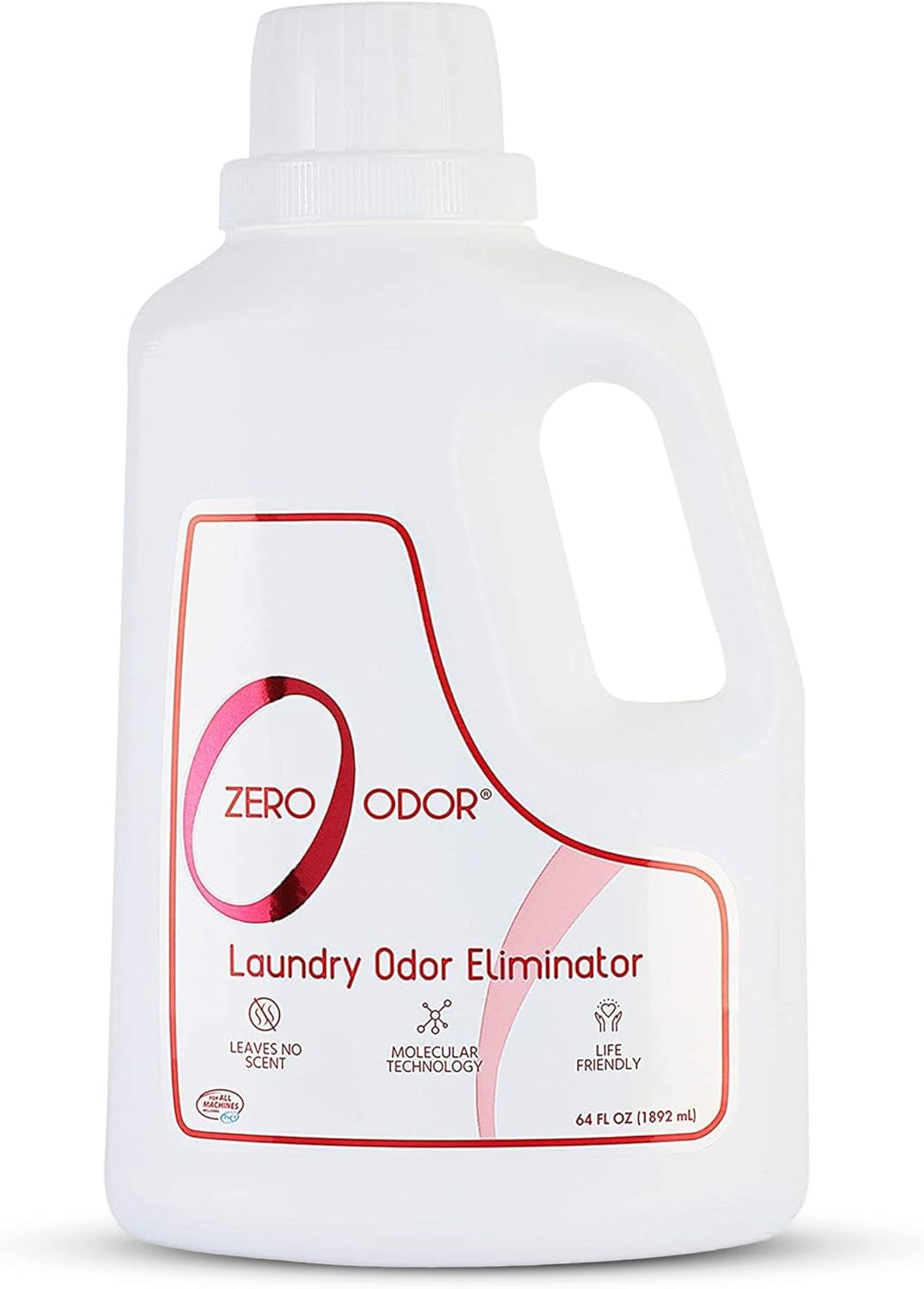 Zero Odor – Laundry Odor Eliminator - Permanently Eliminate laundry Odor – Patented Molecular