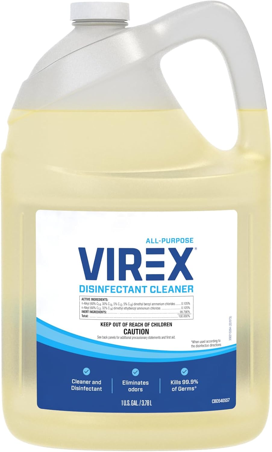 VIREX CBD540557 All Purpose Disinfectant Cleaner - Kills 99.9% of Germs and Eliminates Odors