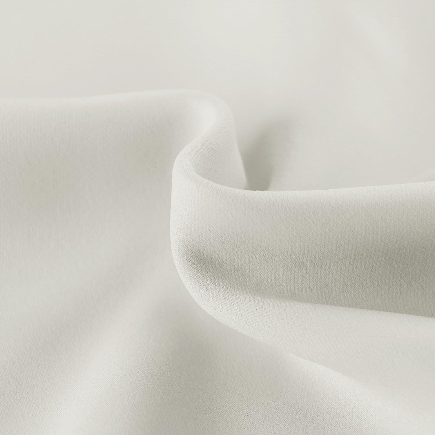 DWCN French Door Curtains – Rod Pocket Thermal Blackout Curtain for Doors with Glass Window