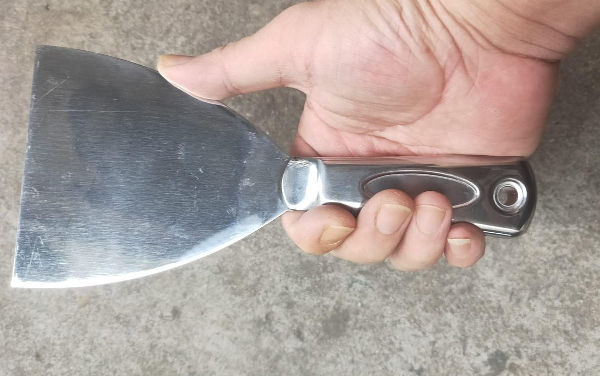 Flex All Stainless Steel Joint Knife Putty Scraper,4-Inch Professional Grade 420 stainless steel