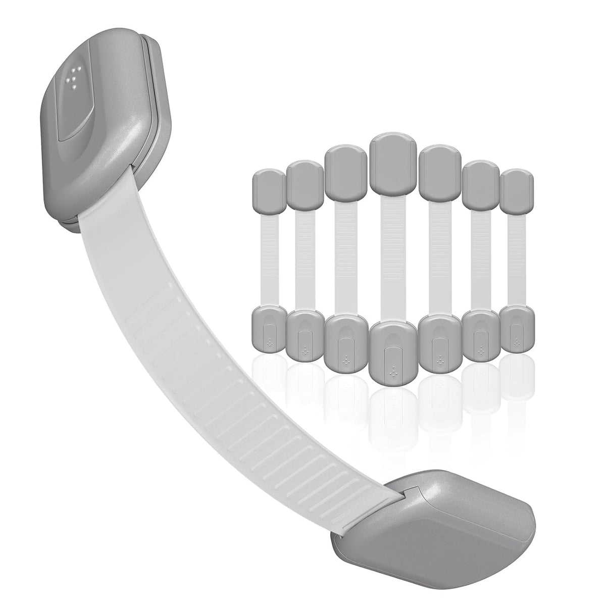 Baby Proofing Child Safety Locks (8 Pack) by Skyla Homes - The Safest, Quickest and Easiest 3M
