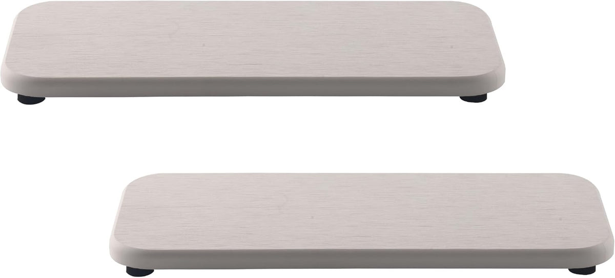 2 Pcs Water Absorbing Stone Trays, Kitchen/Bathroom Sink Soap Dish, Diatomite Tray Used for Hand
