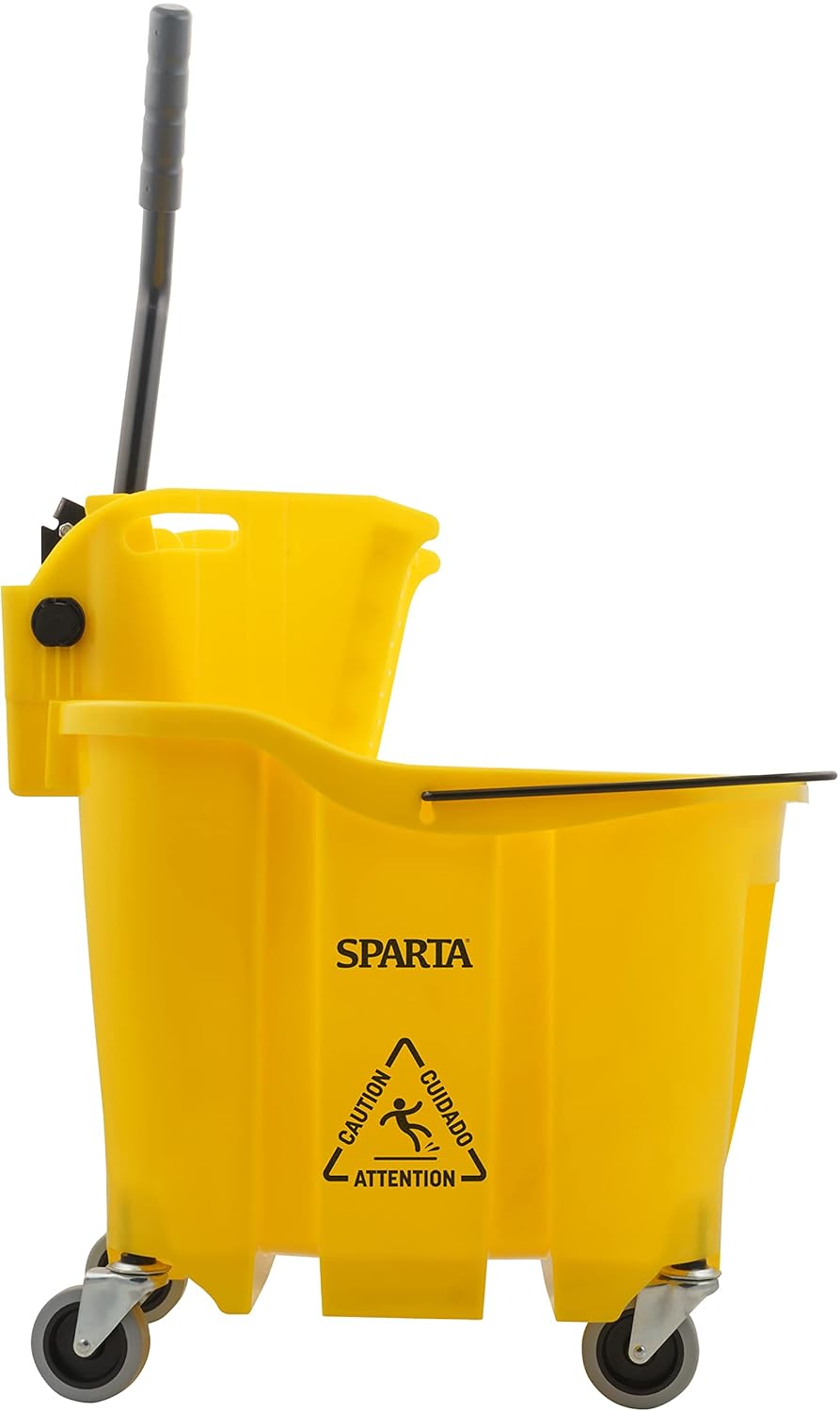 Carlisle FoodService Products Omnifit Mop Bucket with Wringer for Floor Cleaning, Restaurants