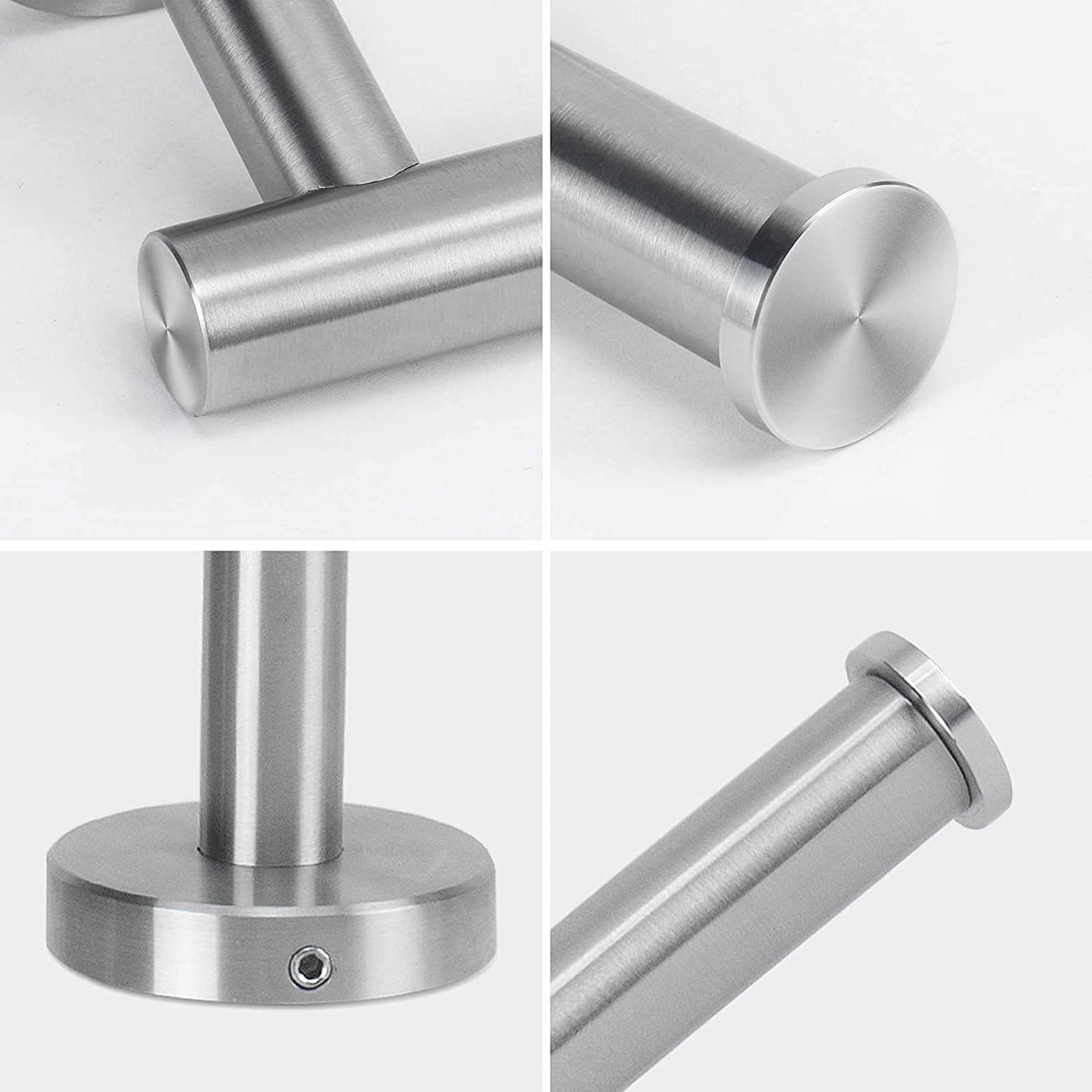 NearMoon Bathroom Toilet Paper Holder, Premium SUS304 Stainless Steel Rustproof Wall Mounted Toilet