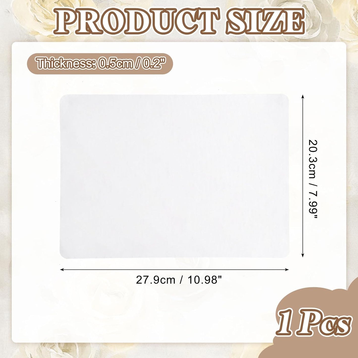 PATIKIL Linen Repair Patch, 8 x 11 Inch Self-Adhesive Linen Fabric Repair Patches for Sofa Couch