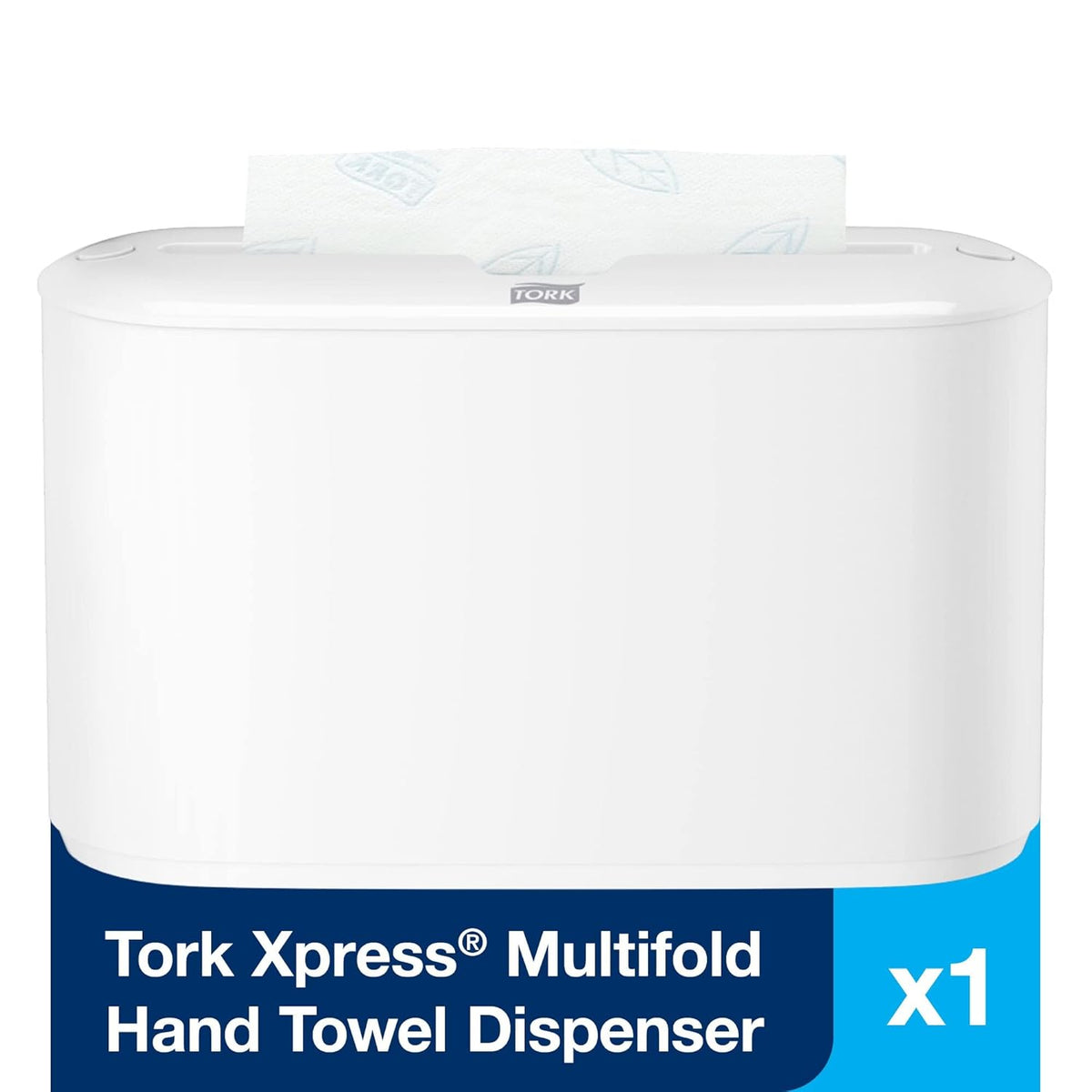 Tork Xpress Paper Towel Dispenser, White, H2/H23 Multifold Compatible, Compact design for Home &