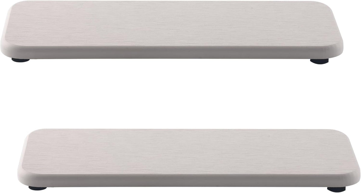 2 Pcs Water Absorbing Stone Trays, Kitchen/Bathroom Sink Soap Dish, Diatomite Tray Used for Hand