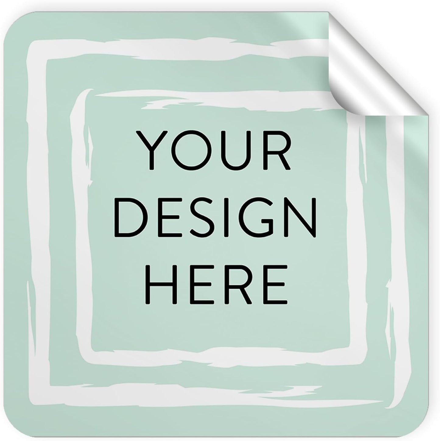 100 Custom Vinyl Stickers - Upload Your own Image, Text, Design, Logo - Personalized Logo Labels