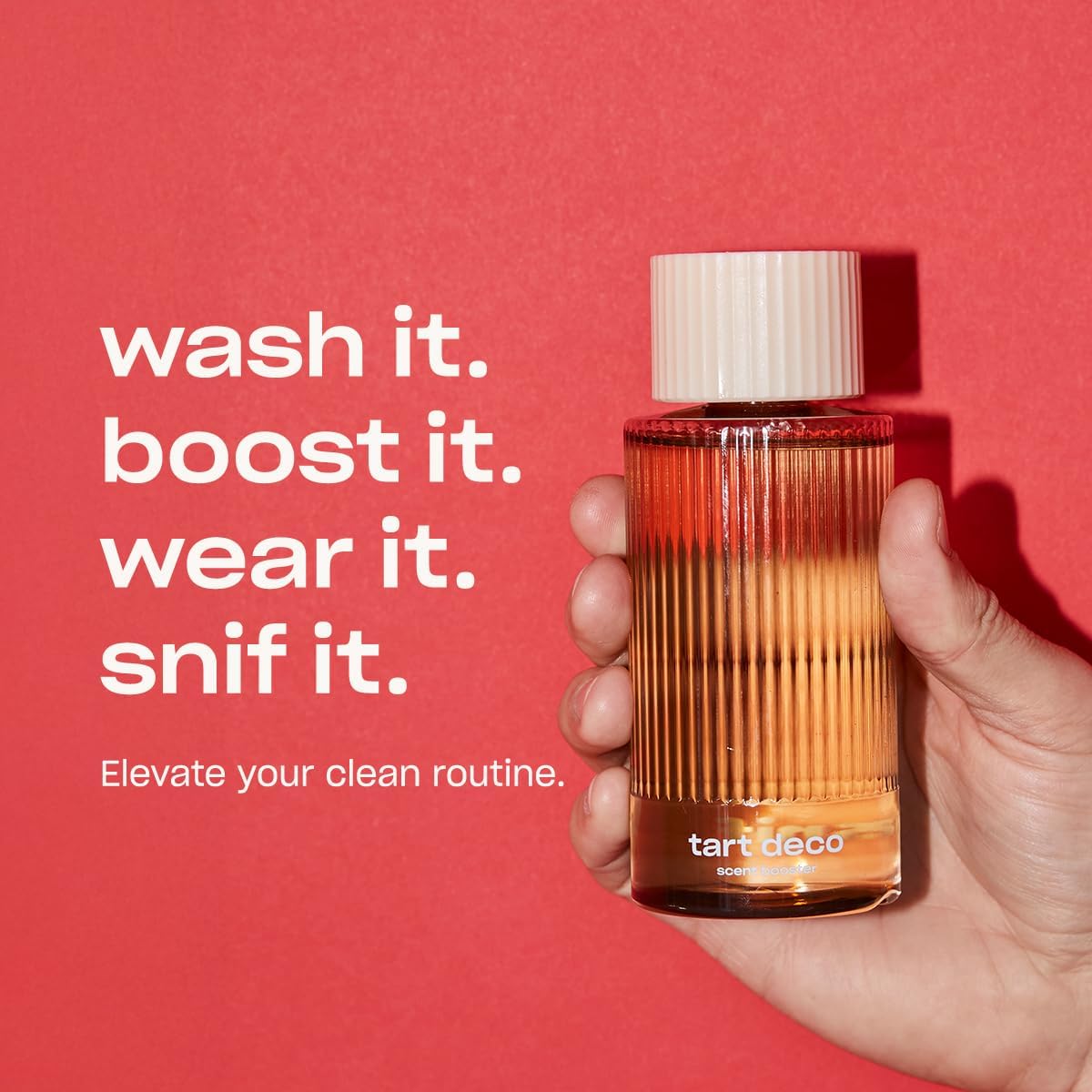Snif Tart Deco Scent Booster, Juicy, Sophisticated Cherry Scent, 25 Loads, Non-Irritating to Skin