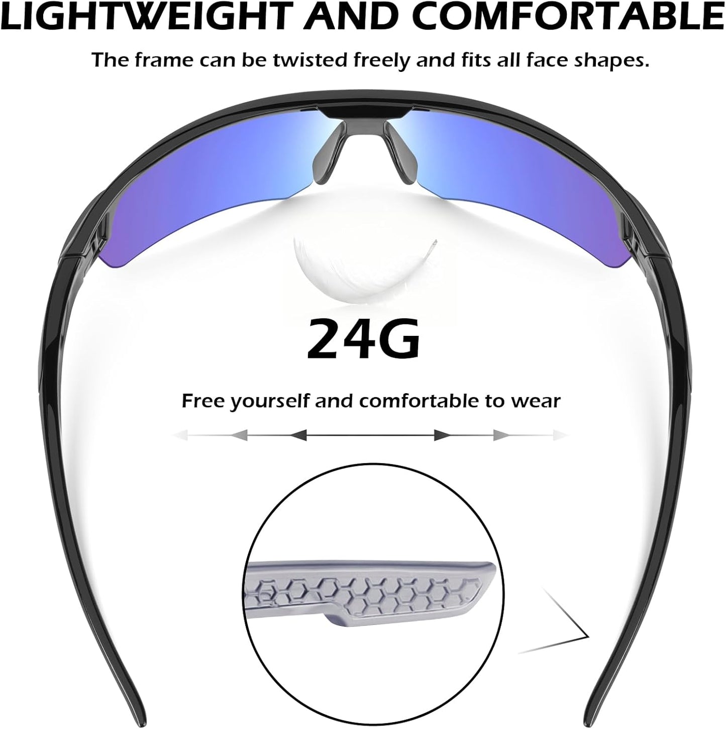 OXG 12 Pack Safety Glasses for Men Women, ANSI Z87.1 Safety Goggles Impact Resistant Protective