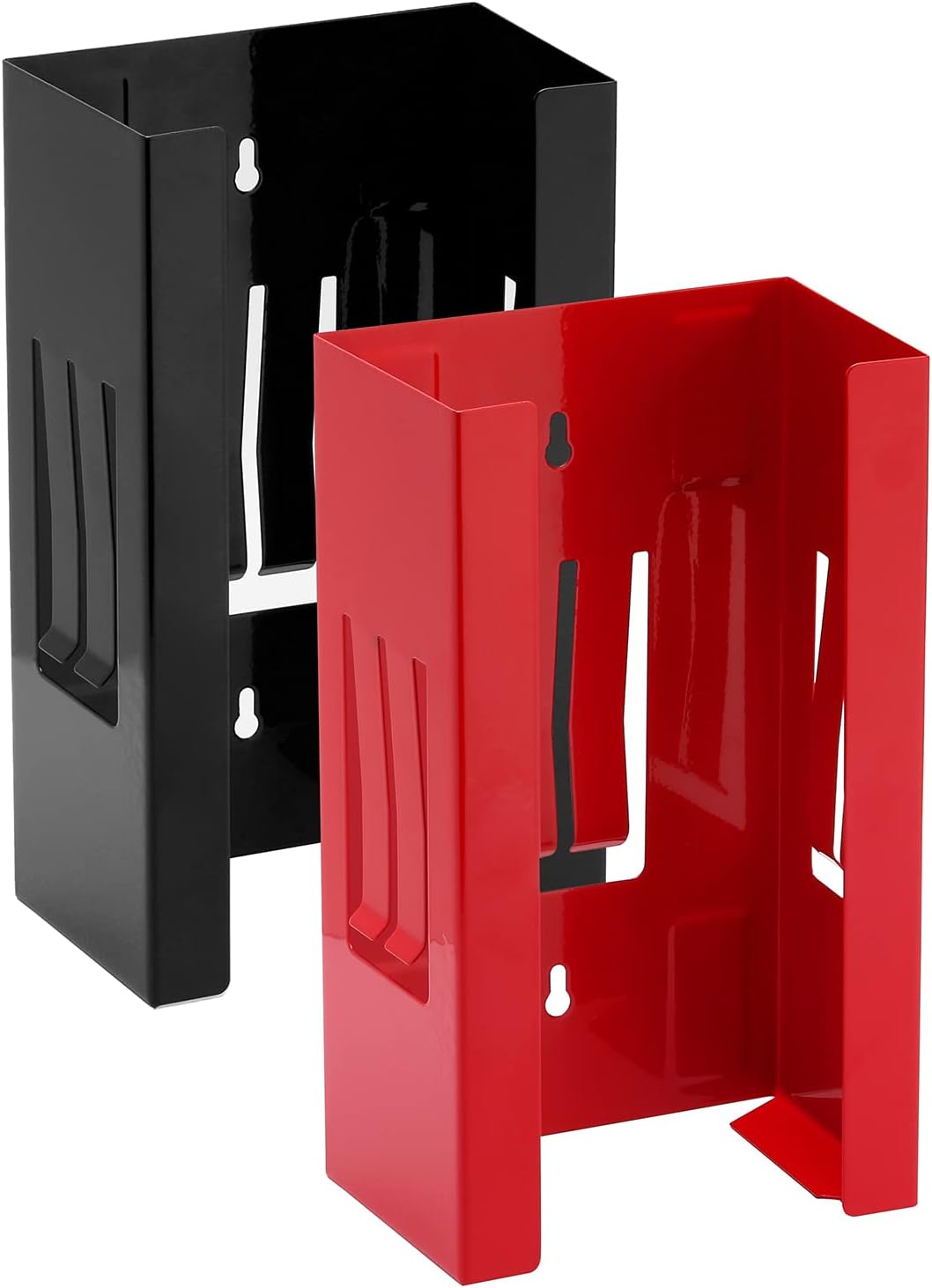 AIRTOON 2PCS Magnetic Glove Dispenser, Disposable Gloves Box Holder, Glove Holder for Wall Mount