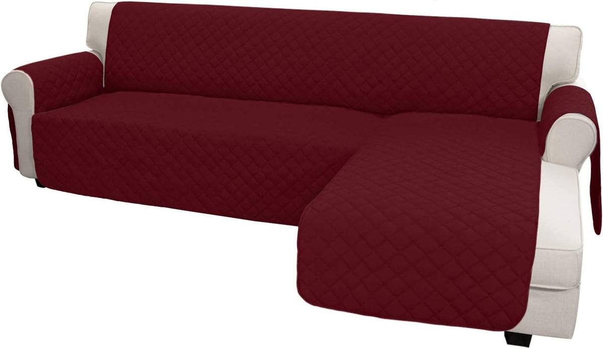 Easy-Going Sofa Slipcover L Shape Sofa Cover Sectional Couch Cover Furniture Protector Mat for Pets