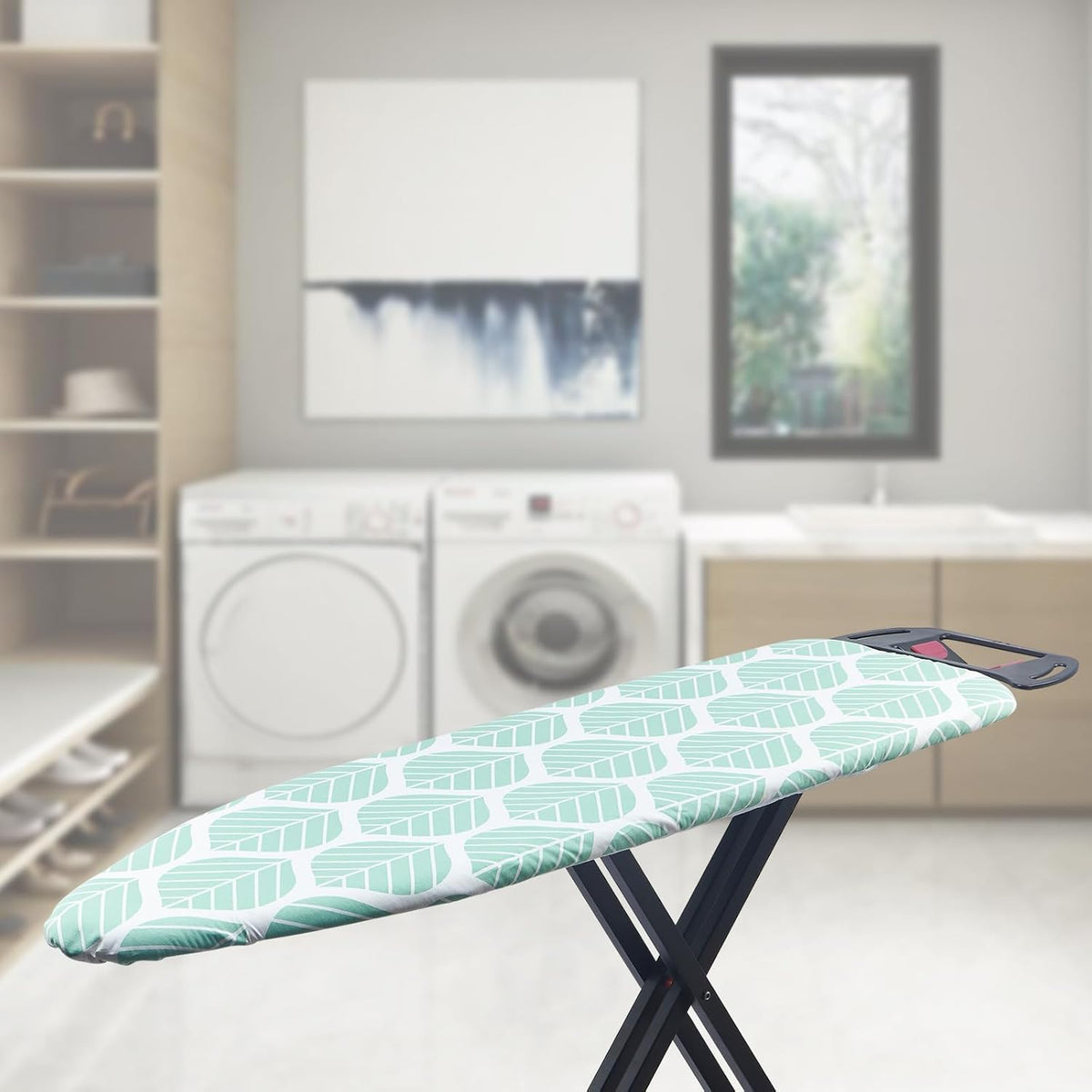 Ironing Board Cover and Pad, Standard Size 15 x 54, Thick Padding with Elasticized Edges, Heat