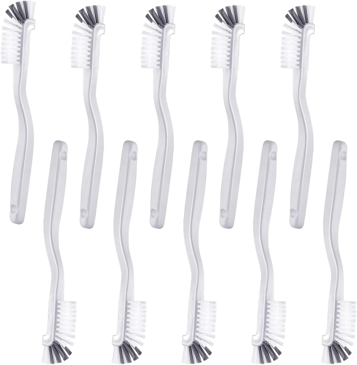 ELANE 10 Pcs Dish Scrub Brush Small Scrub Brushes for Cleaning,Kitchen Scrub Brush for