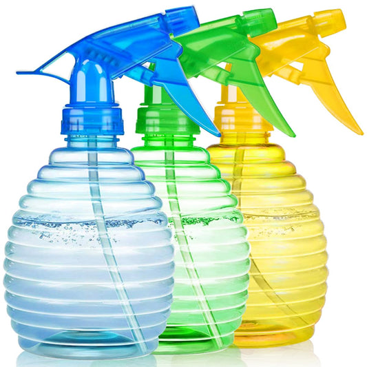 FANSTINOW Spray Bottles, 3 Pack, 16 oz, Bright Colors