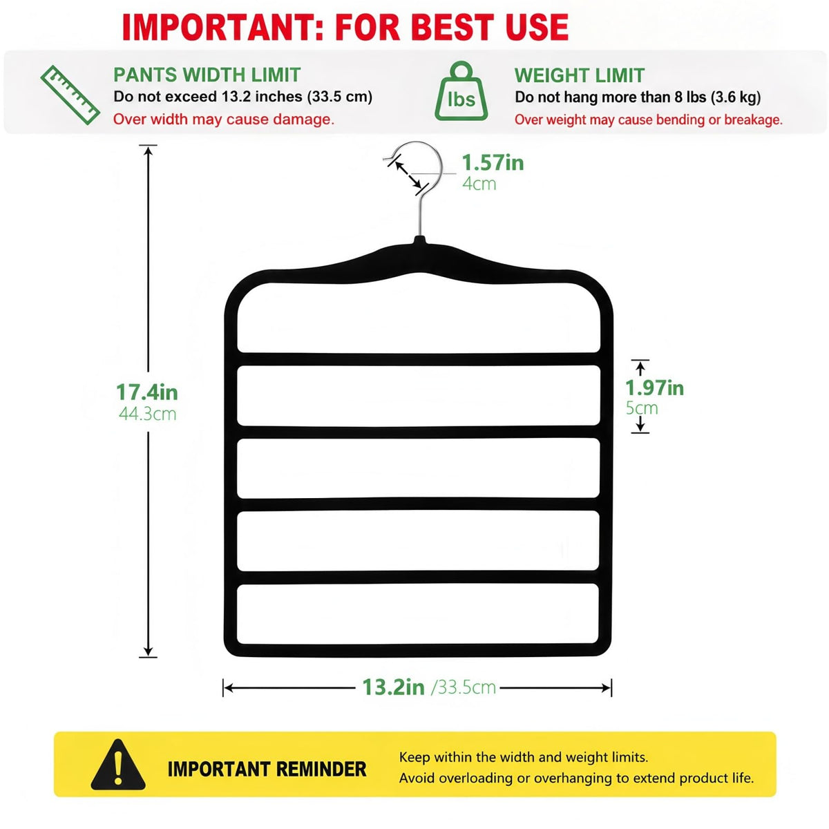 Closet Organizers and Storage,3 Pack Organization and Storage Pants-Hangers-Space-Saving,Velvet