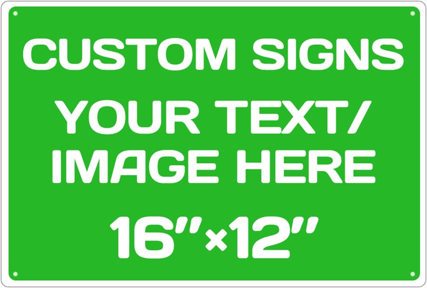 custom metal sign,Aluminum Weatherproof Metal Sign Multiple Sizes Custom Personalized Text And