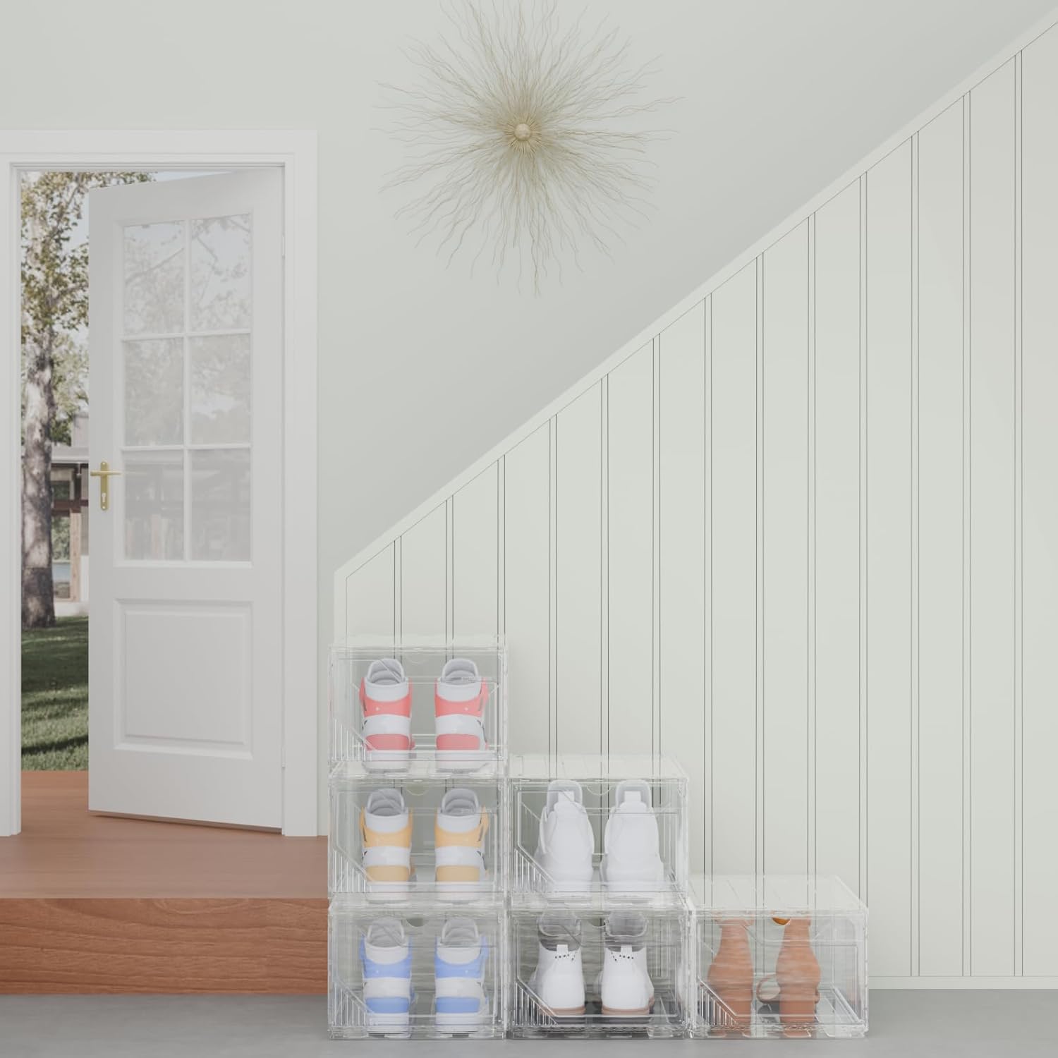 10 Pack Upgraded XX-Large Storage Organizer with Magnetic Door, New structure is more stable