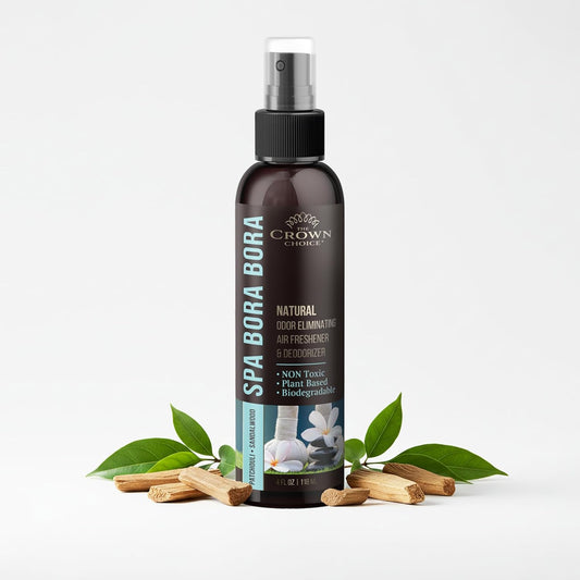 Non-Toxic Odor Eliminator, Natural Sandalwood & Patchouli Air Freshener Spray for Home, Room