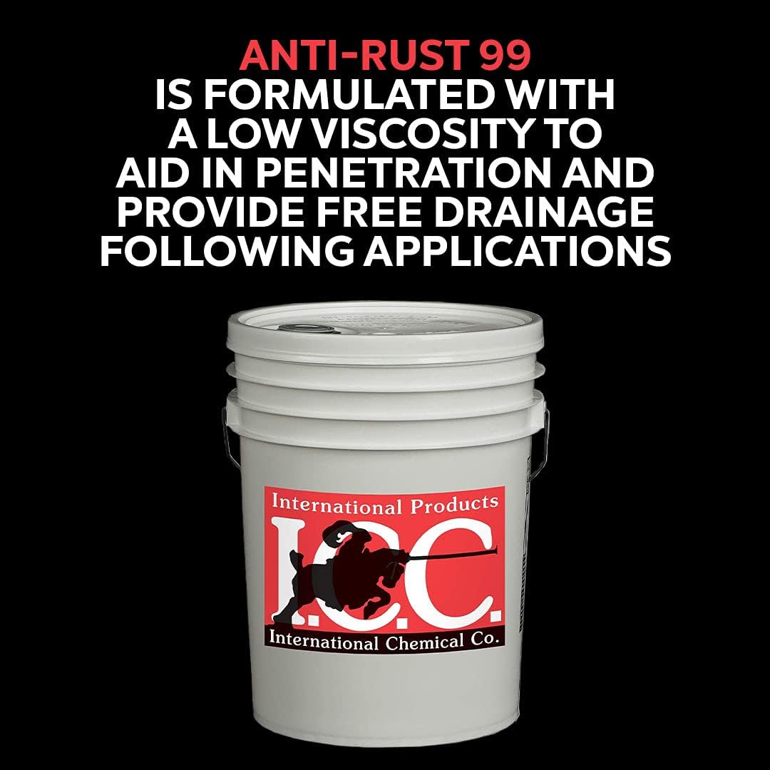 Anti-Rust 99 High-Performance Evaporative Solvent Rust and Corrosion Preventative; MIL C 16173 D