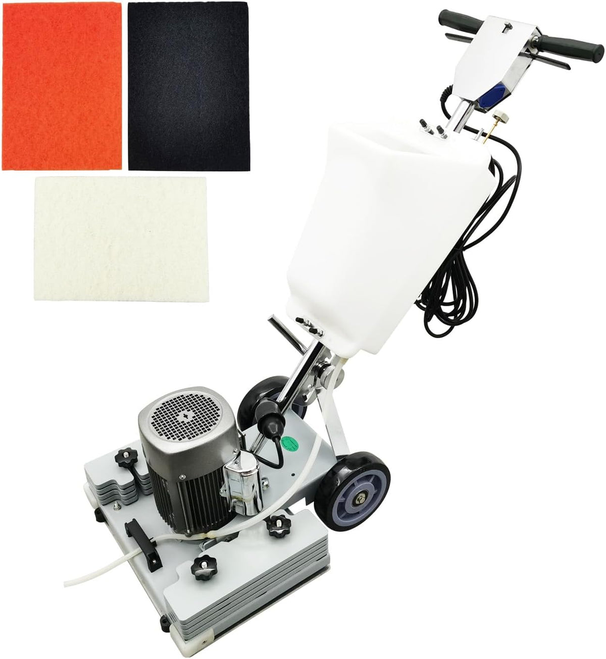 Floor Grinding Machine & Polisher - 3.43Gal Scrubber, 2834RPM, Commercial & Industrial Square