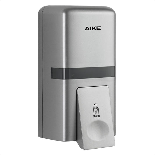 AIKE Wall Mount Liquid Soap Dispenser, 27oz Large Capacity with Extended Pump for Commercial