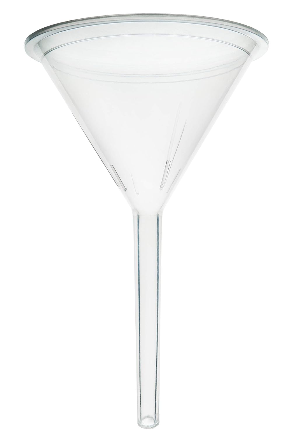 EISCO 10PK Filter Funnels, 2.6" - Polyethylene Plastic - Resistant to Acids & Alkalis - Great for