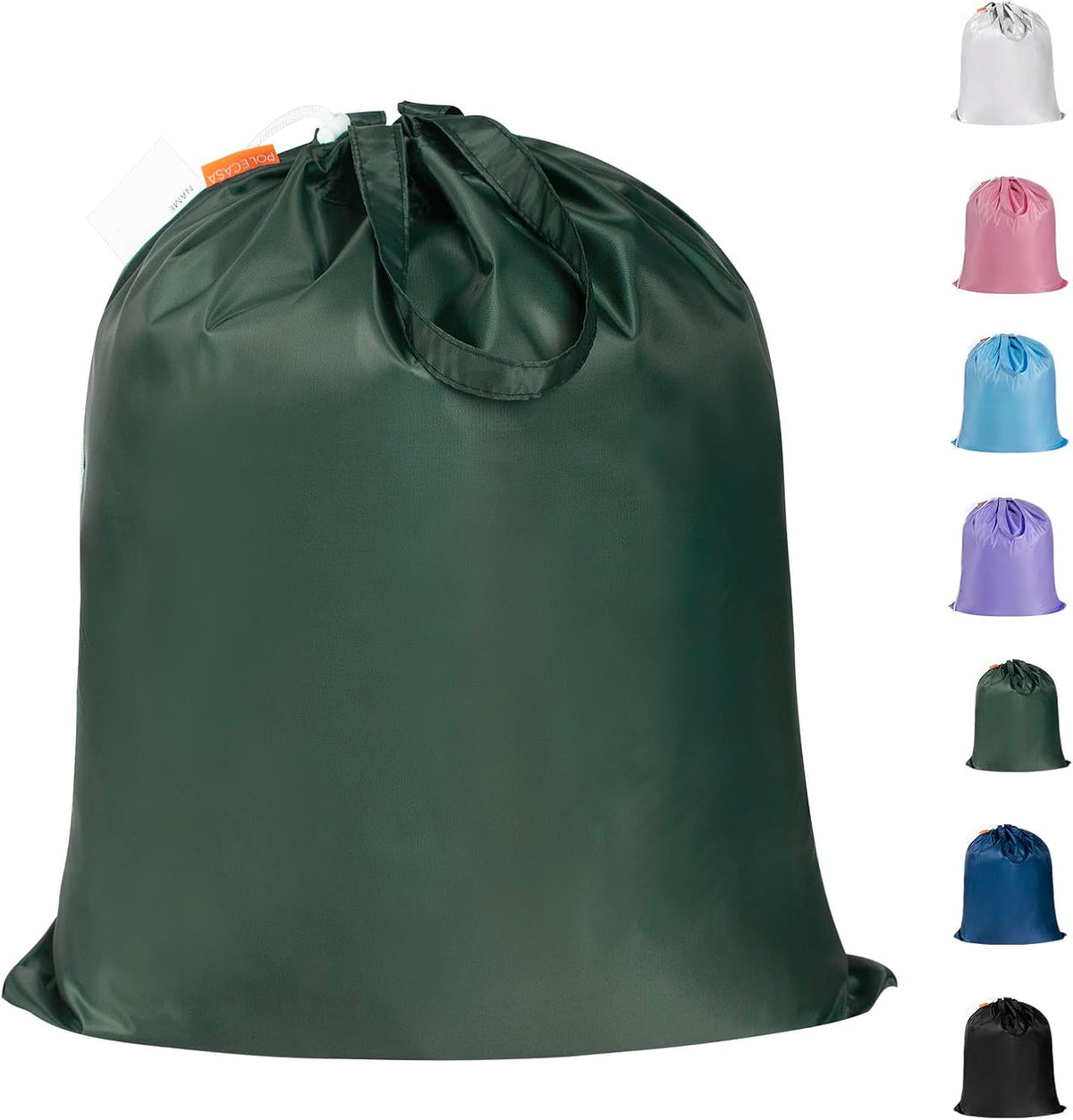 Polecasa Small Heavy Duty Laundry Bag with 130gsm Tear Resistant Fabric and Handles, Easy to Carry