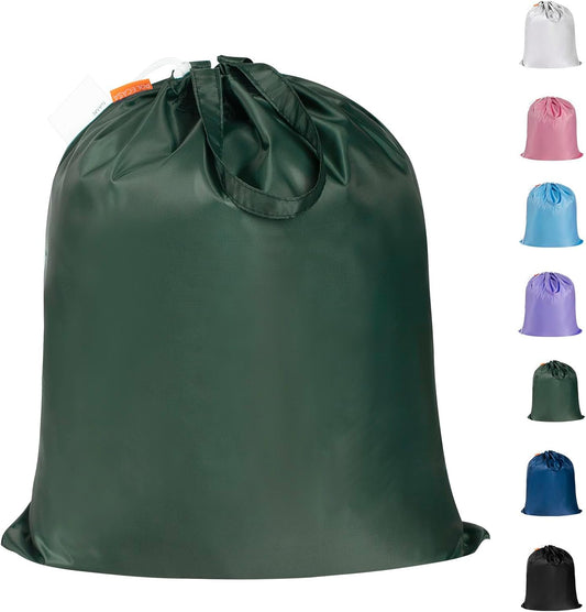 Polecasa Small Heavy Duty Laundry Bag with 130gsm Tear Resistant Fabric and Handles, Easy to Carry