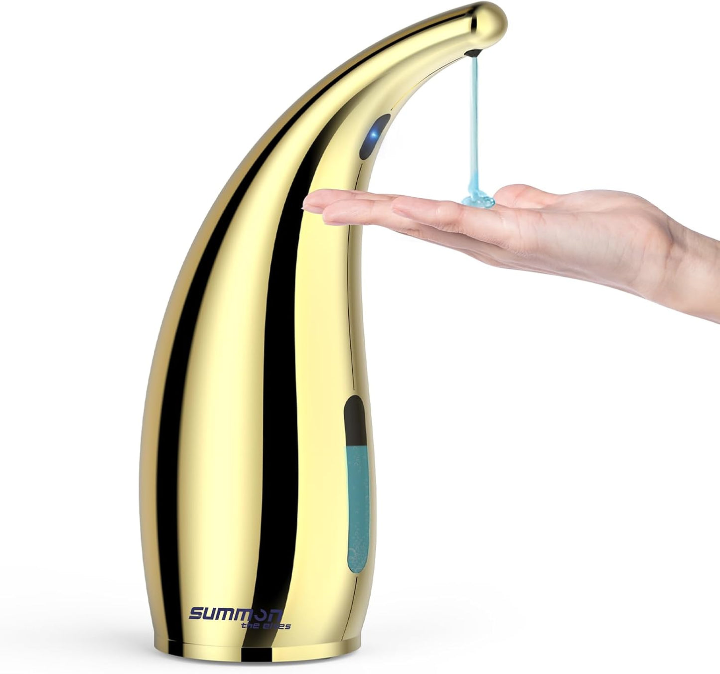 Automatic Liquid Soap Dispenser,300ML Touchless 4 Gear Adjustable,Countertop Electric Battery