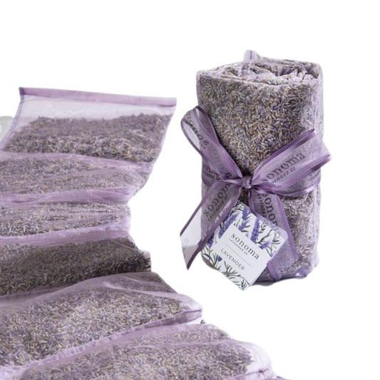 Sonoma Lavender Dried Lavender Sachets by The Yard for Drawers and Closets, Natural Air Freshener