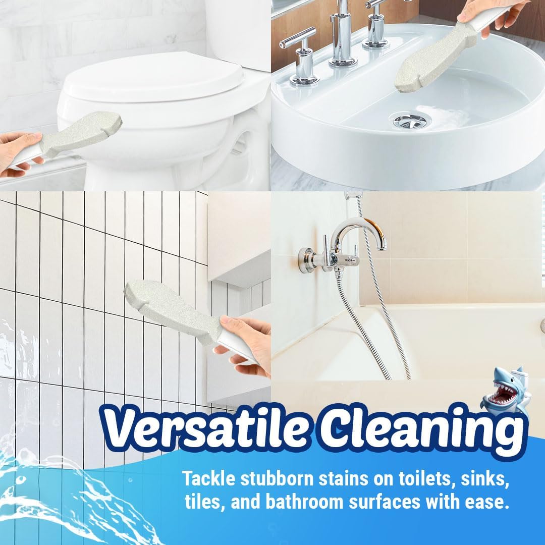 4 Pack Pumice Stone for Toilet Cleaning | Toilet Pumice Stone with Handle | Pumice for Cleaning |