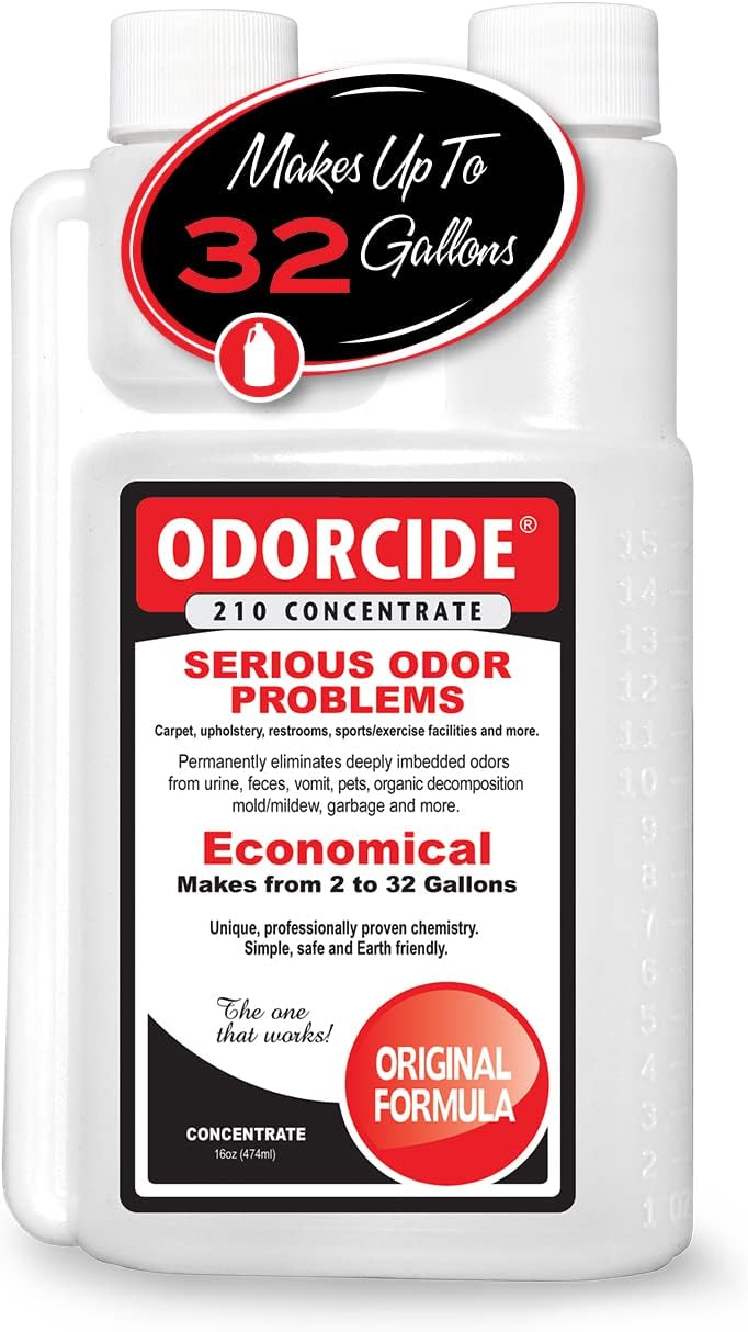 Odorcide Odor Eliminator Concentrate: Odor Eliminator for Strong Odor on Carpets, Hardwood & More