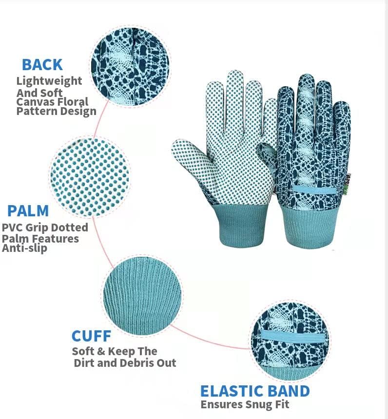 Thorn Proof&Puncture Resistant Gardening Gloves with Grip,Garden Gloves for Women, Leather Work