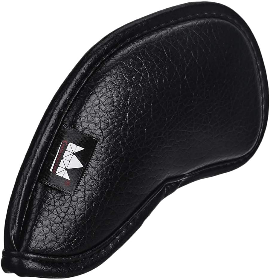 CRAFTSMAN GOLF 12pcs or 1pc Thick Synthetic Leather Golf Iron Head Covers Set Headcover Fit All