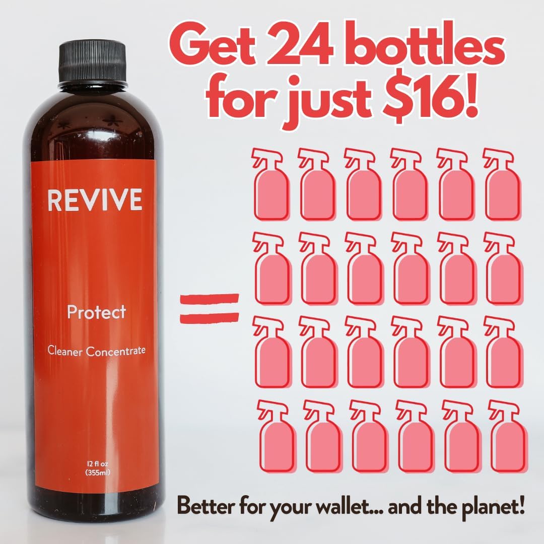 REVIVEEO Protect Cleaner Concentrate Multi-purpose, All-purpose, Concentrated, Mopping, Nontoxic