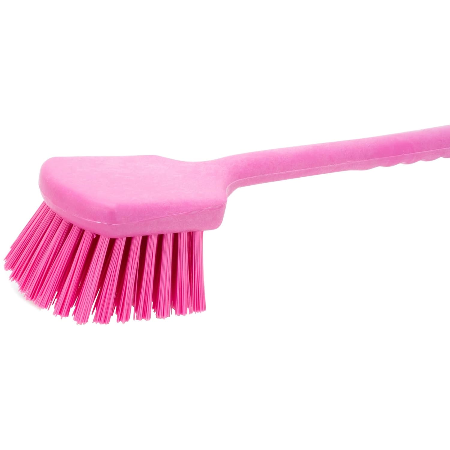 SPARTA 40501EC26 Plastic Large Scrub Brush, Kitchen Brush, Utility Brush With Long Handle For