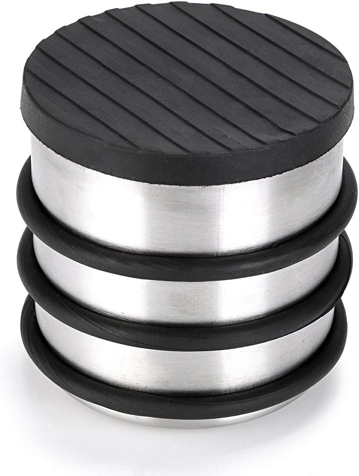 Sumnacon Heavy Duty Floor Door Stopper No Drill, Durability Stainless Steel Door Stops with