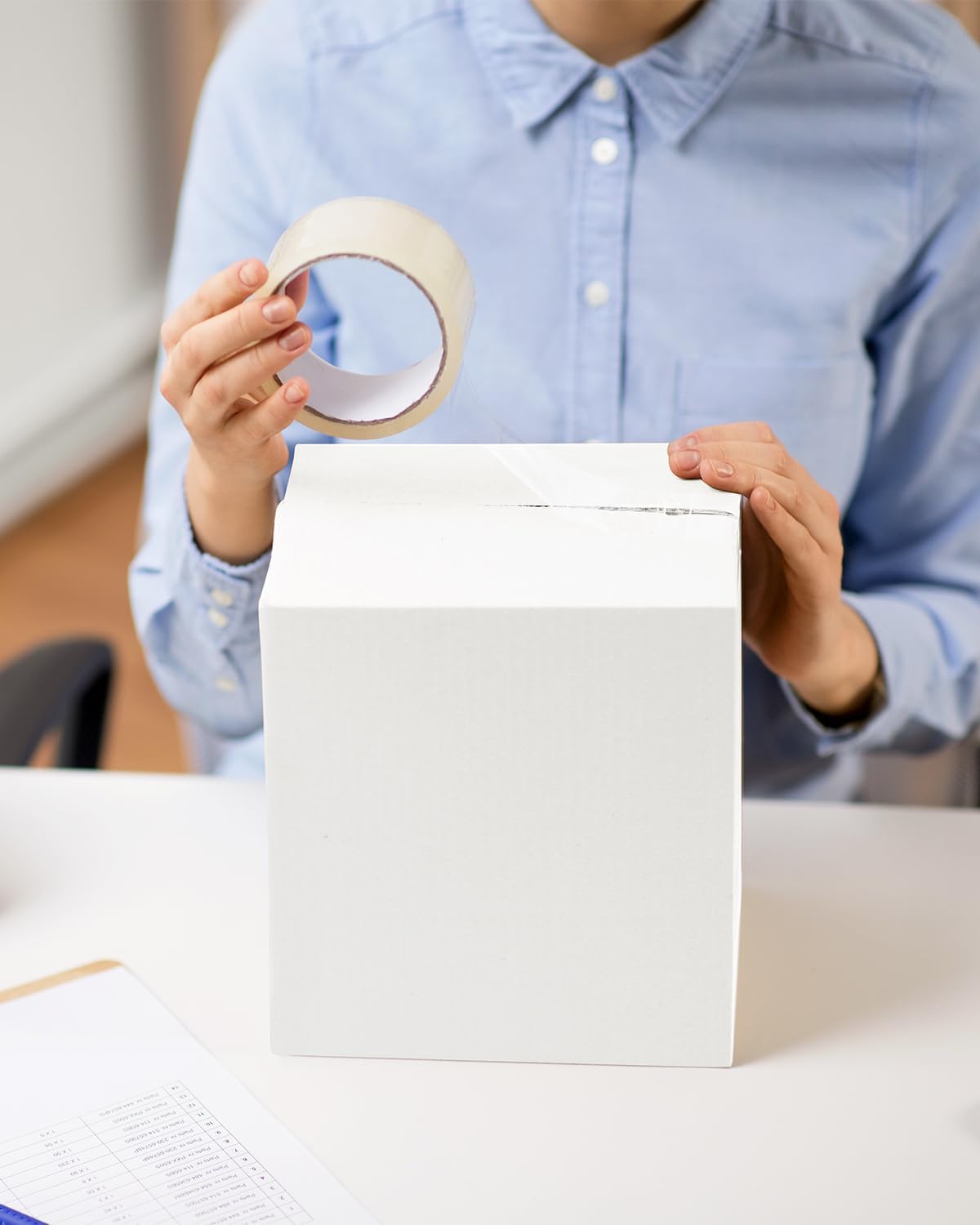 Assorted-Sizes-Shipping-Boxes-45-Pack: 4x4x4 & 5x5x5 & 6x6x6 Small-Shipping-Boxes-Mailers, White