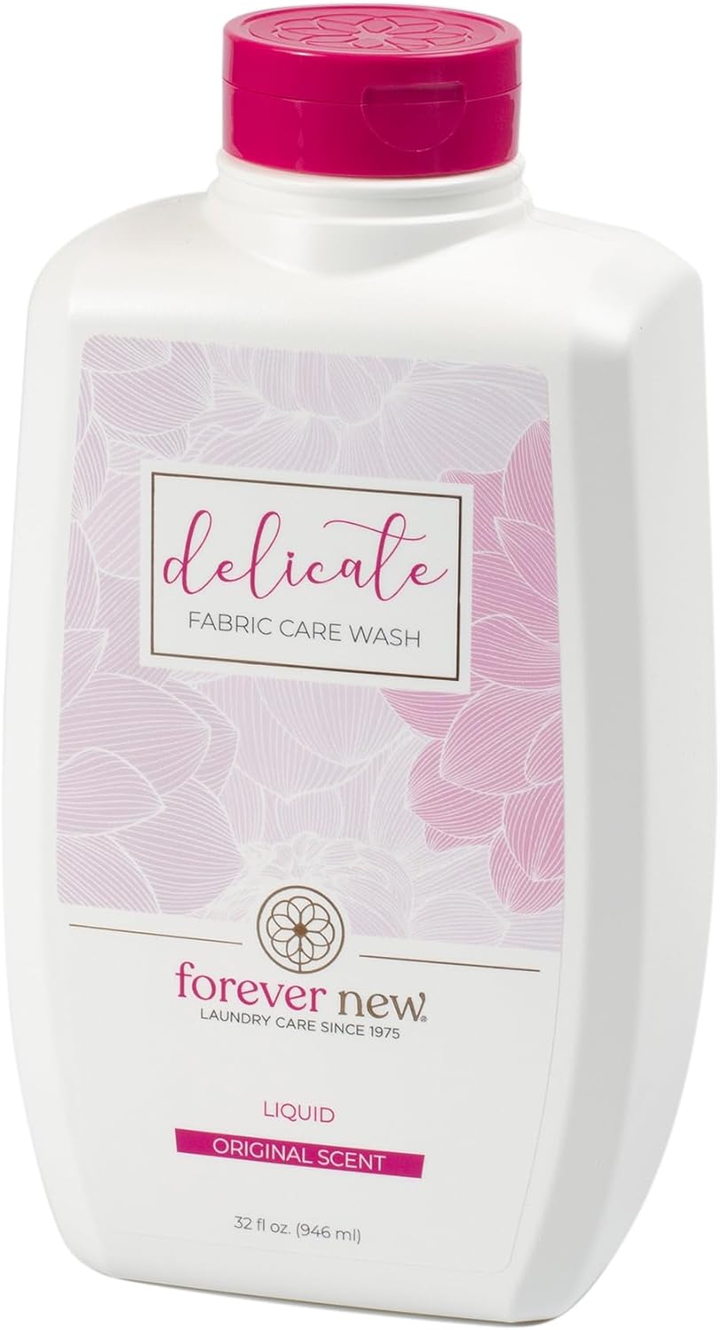 Forever New 32oz Liquid Original Scent Fabric Care Wash 2 Pack (64oz Total) Natural Laundry