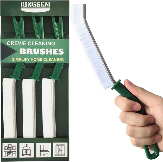 New Crevice Cleaning Brush, Hard-Bristled Washing Brush, Corner Edge Cleaning Brush