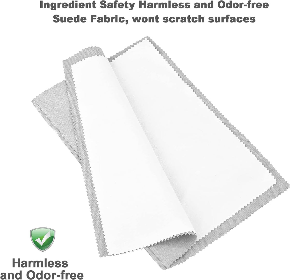 SEVENWELL Silver Polishing Cloth, Jewelry Cleaner Cloth for Sterling Silver Jewelry, Gold