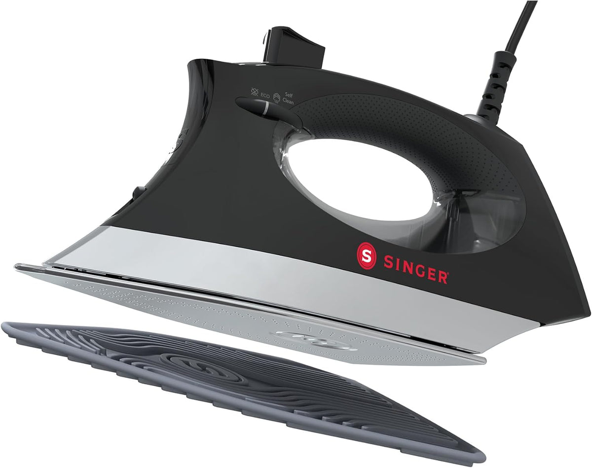 SINGER SteamCraft Plus 2.0 Steam Iron (1800W) | Steamer with Stainless Steel Plate, OnPoint