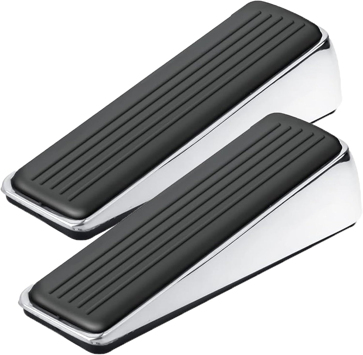 Strongest Door Stopper for Bottom of Door, Heavy Duty Door Stop Wedge Made of Premium Quality Zinc