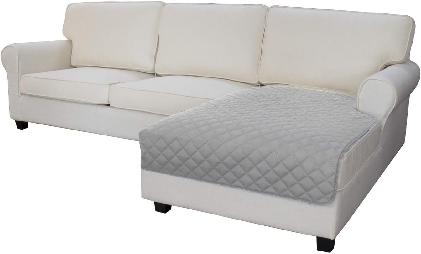 Easy-Going Sectional Couch Covers for Dogs L Shape Sofa Cover Reversible Sofa Slipcover Chaise