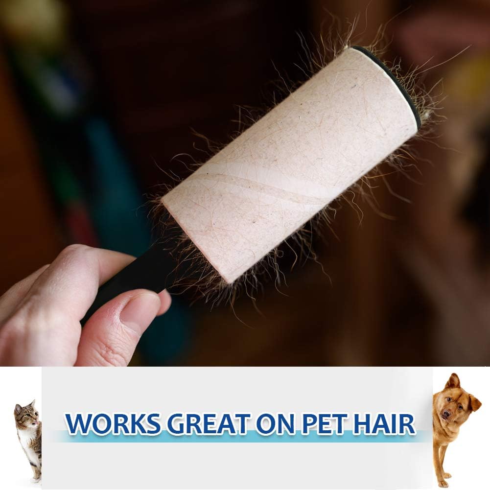Lint Rollers for Pet Hair Extra Sticky, Dog Cat Pet Hair Remover Couch Lint Roller Travel Size Lint