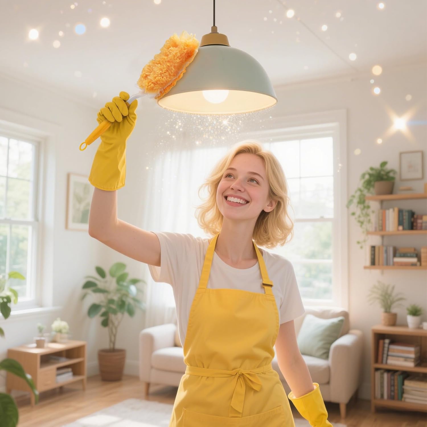 KeFanta 360° Heavy Duty Duster Refills Compatible with Swiffer Duster, Disposable Dusting Kit for