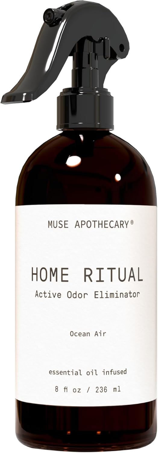 Muse Apothecary Home Ritual Active Odor Eliminator Spray - Furniture Deodorizer Spray & Bathroom